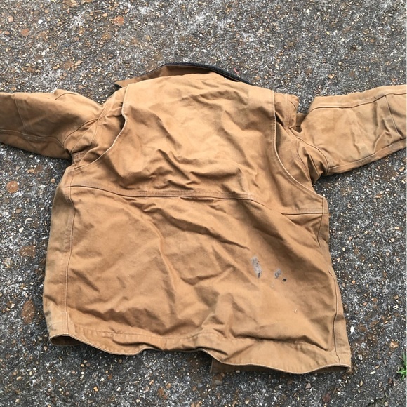 Carhartt Full Swing Chore Coat LARGE Fleece Lined Jacket 102707 211 Thrashed - Picture 16 of 16